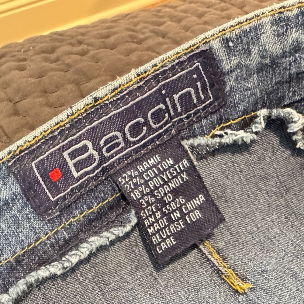 Baccini Women's Boot Cut Jeans - Light Blue - Picture 2 of 14